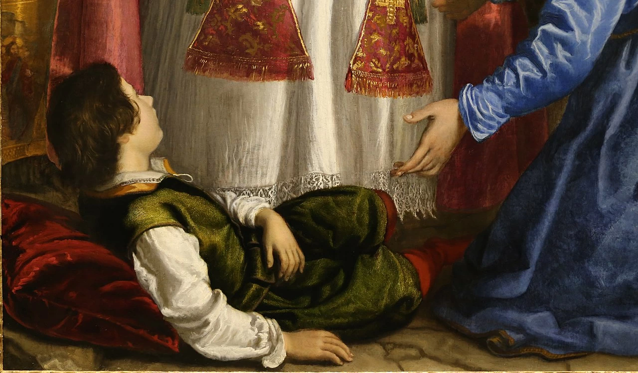 San Zanobi resuscita un fanciullo morto - National Gallery, Londra, dettaglio